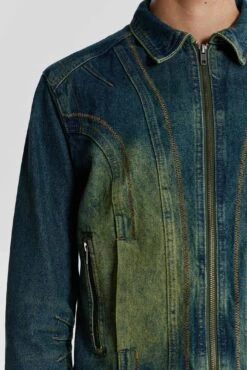 Exhaust Sandblast Denim Jacket 15 Exhaust Sandblast Denim Jacket -JADEDLDN Sales 11 mayjadedman1394