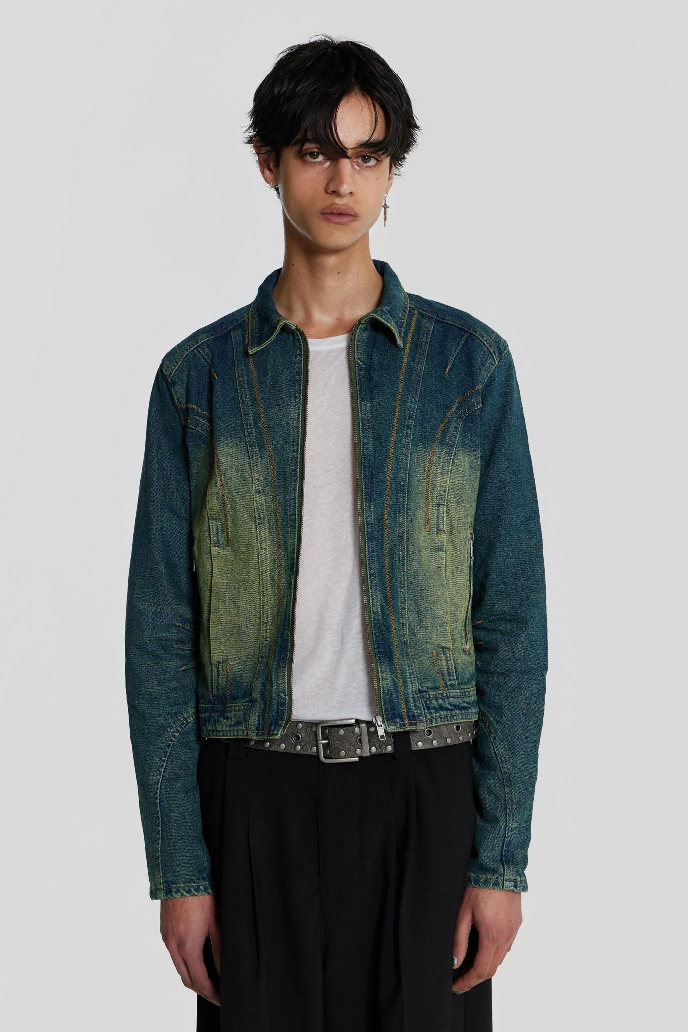 Exhaust Sandblast Denim Jacket 3 Exhaust Sandblast Denim Jacket