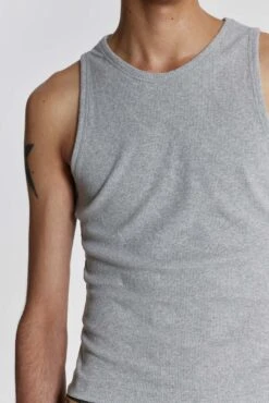 NTRLS Grey Rib Vest -JADEDLDN Sales 11 mayjadedman1654