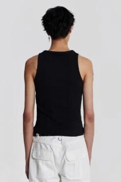 NTRLS Black Rib Vest 15 NTRLS Black Rib Vest -JADEDLDN Sales 11 mayjadedman1690