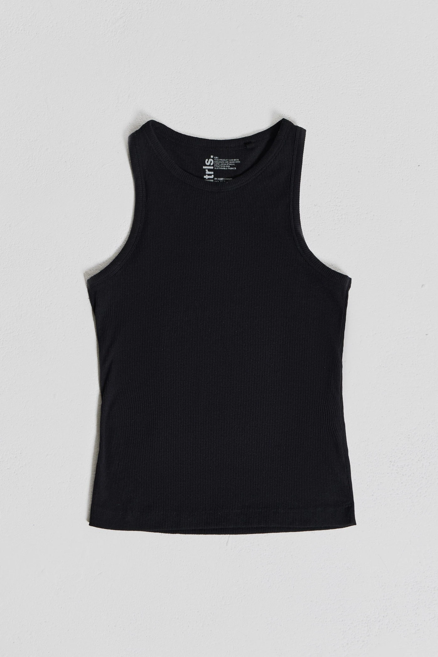 NTRLS Black Rib Vest 4 NTRLS Black Rib Vest - Image 2