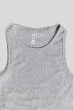NTRLS Grey Rib Vest -JADEDLDN Sales 11 mayjadedman3078