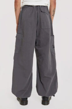 Vintage Grey Parachute Cargo Pants -JADEDLDN Sales 3 a9a07859 ed91 45d2 acaf bfd3306049cf