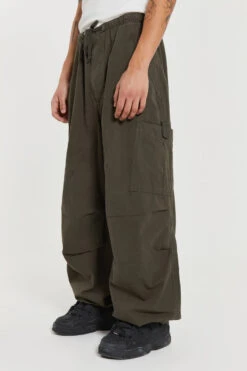Khaki Parachute Cargo Pants -JADEDLDN Sales 4 1973b0aa ba59 47e7 9921 6ca43a27aae3