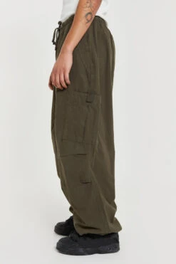 Khaki Parachute Cargo Pants -JADEDLDN Sales 5 95dee9f3 20fc 4898 878e 97a584b0a36c