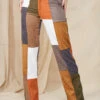 Jaded London Mixed Patchwork Cord Wide Leg Trousers -JADEDLDN Sales 7I9A2624