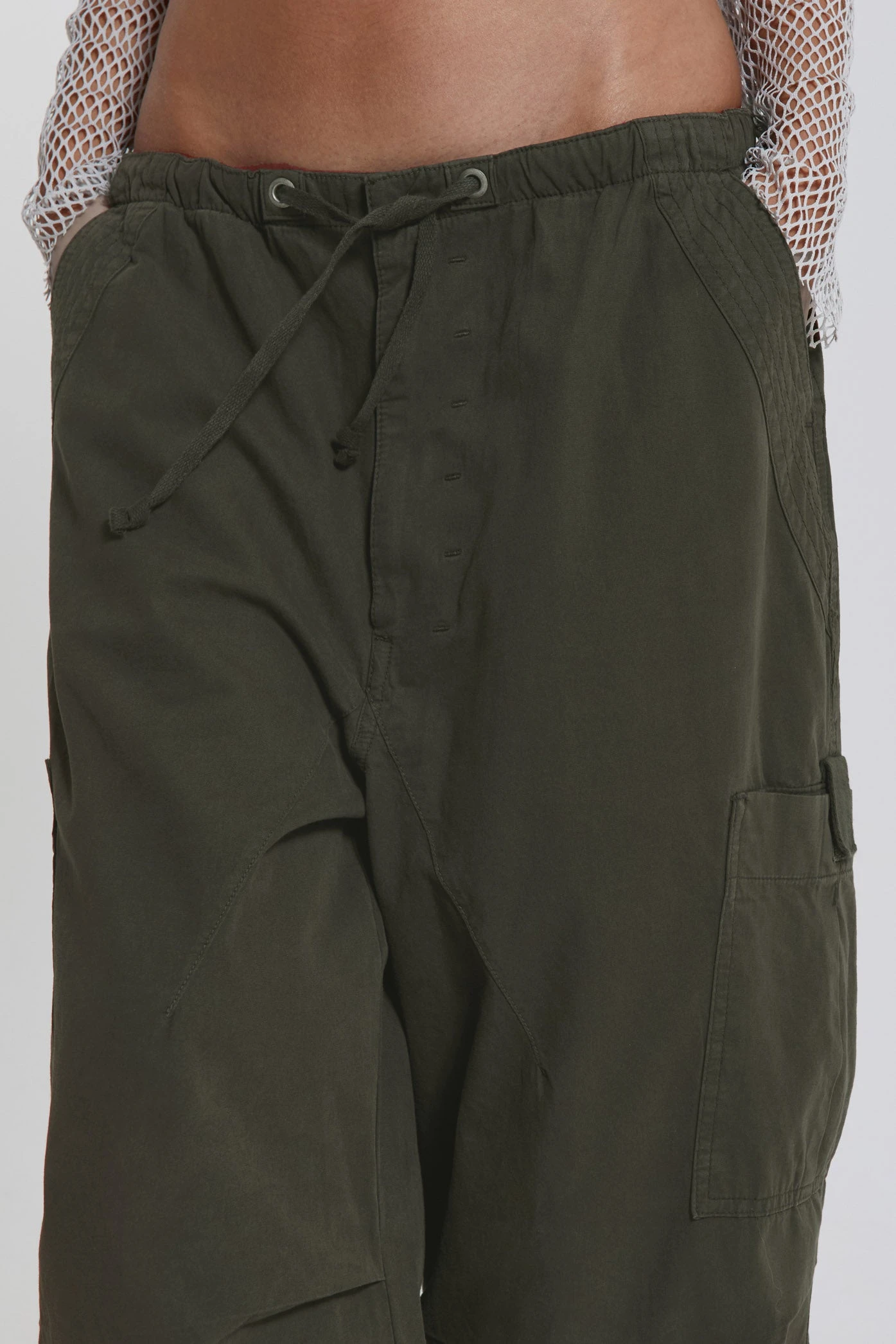Jaded London Khaki Parachute Cargo Pants 7 Jaded London Khaki Parachute Cargo Pants - Image 5