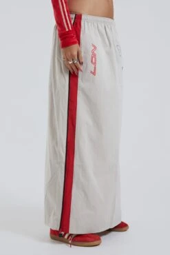 Jaded London Uptown Windbreaker Maxi Skirt -JADEDLDN Sales BLUEPRINT ECCOM0802