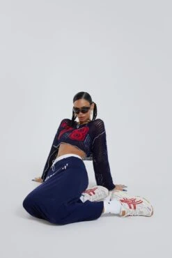 Jaded London 78th St Cropped Knit -JADEDLDN Sales BLUEPRINT ECCOM1334