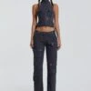 Jaded London Vintage Grey Cargo Halter Neck Top With Pocket Detail -JADEDLDN Sales BLUEPRINT ECCOM1511