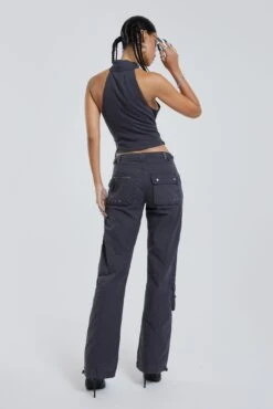 Jaded London Vintage Grey Low Rise Cargo Pants -JADEDLDN Sales BLUEPRINT ECCOM1679 6c72aaeb 60b6 4f7c b669 9838ba47165d