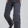 Jaded London Vintage Grey Low Rise Cargo Pants 1 Jaded London Vintage Grey Low Rise Cargo Pants -JADEDLDN Sales BLUEPRINT ECCOM1692