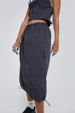 Jaded London Vintage Grey Midi Cargo Skirt -JADEDLDN Sales BLUEPRINT ECCOM1749 acf4ad06 3d44 4054 a381 c084d287a814