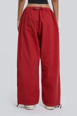 Jaded London NY Dragon Flock Cargo Pants In Red 9 Jaded London NY Dragon Flock Cargo Pants In Red -JADEDLDN Sales BLUEPRINT ECCOM2356