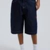 Jaded London Jumbo Denim Jorts -JADEDLDN Sales BLUEPRINT ECCOM2607