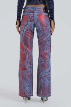 Jaded London Midtown Metallic Jeans 13 Jaded London Midtown Metallic Jeans -JADEDLDN Sales BLUEPRINT ECCOM3724