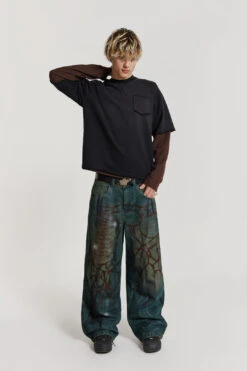 Through The Trees Baggy Jeans -JADEDLDN Sales COLDFEET0444