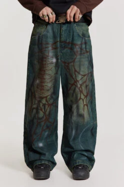 Through The Trees Baggy Jeans -JADEDLDN Sales COLDFEET0482