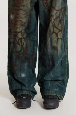 Through The Trees Baggy Jeans -JADEDLDN Sales COLDFEET0536