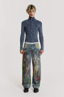 Drifting Through Space Baggy Jeans -JADEDLDN Sales COLDFEET0578