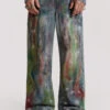 Drifting Through Space Baggy Jeans -JADEDLDN Sales COLDFEET0626