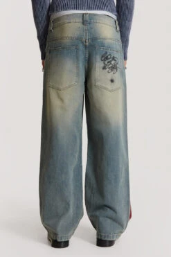 Drifting Through Space Baggy Jeans -JADEDLDN Sales COLDFEET0647