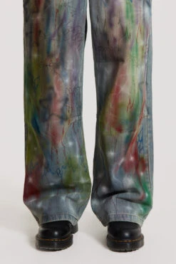 Drifting Through Space Baggy Jeans -JADEDLDN Sales COLDFEET0662