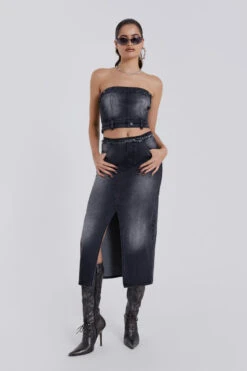 Jaded London Liberty 2 In 1 Detachable Denim In Black -JADEDLDN Sales GOTHIC10 1102302