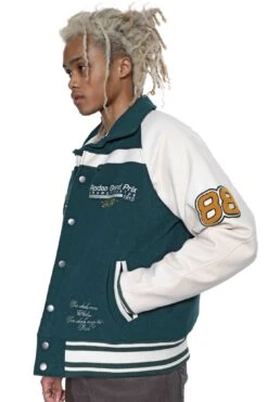 Green Rodeo Varsity Jacket -JADEDLDN Sales GreenVarsity3