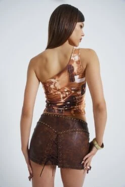 Jaded London Easy Rider Faux Leather Micro Mini Skirt -JADEDLDN Sales JADED COWBOYSECOM1076