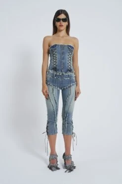 Jaded London Get Riding 5 In 1 Detachable Denim Jumpsuit -JADEDLDN Sales JADED COWBOYSECOM1446