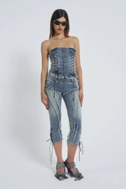 Jaded London Get Riding 5 In 1 Detachable Denim Jumpsuit -JADEDLDN Sales JADED COWBOYSECOM1454