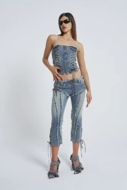 Jaded London Get Riding 5 In 1 Detachable Denim Jumpsuit -JADEDLDN Sales JADED COWBOYSECOM1944
