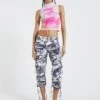 Jaded London Camo Capri Cargos -JADEDLDN Sales JADED HOTLINE SWIMECOM3674