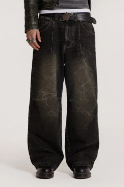 Washed Black Razor Jean -JADEDLDN Sales JADED TRASH0084