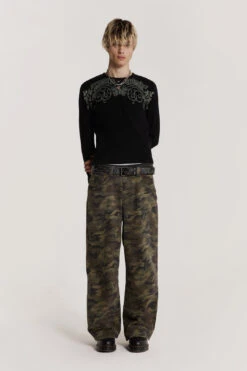 Camo Colossus Baggy Jeans -JADEDLDN Sales JADED TRASH0790