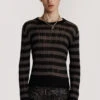 Striped Eclipse Jumper -JADEDLDN Sales JADED TRASH1898