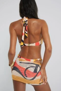 Sierra Beaded Micro Mini Skirt -JADEDLDN Sales JADEDECOM EARTHTBC4240