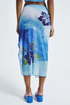 Jaded London Oahu Mesh Slip Maxi Skirt -JADEDLDN Sales JADEDLDN LOCO1833