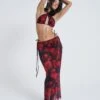 Selene Mesh Maxi Skirt -JADEDLDN Sales JADEDSWIM0130
