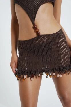 Magma Crochet Plunge Mini Dress -JADEDLDN Sales JADEDSWIMMARCH232084