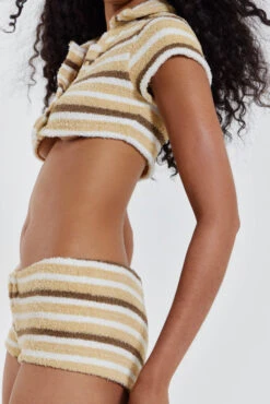 Thalia Towelling Crop Top -JADEDLDN Sales JADEDWW12 60072