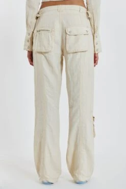 Jaded London Santal Linen Cargo Trousers -JADEDLDN Sales JADEDWW12 60228