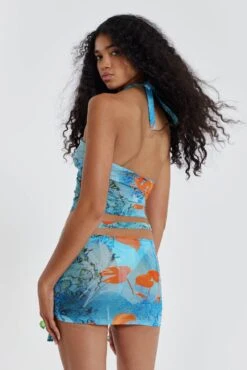 Jaded London Cora Halterneck Mesh Top -JADEDLDN Sales JADEDWW12 603231