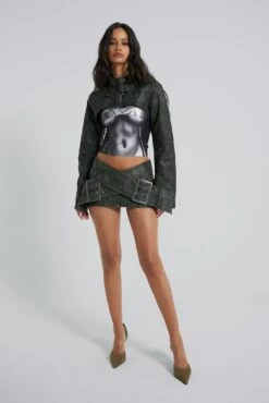 Jaded London Assassin Micro Mini Skirt