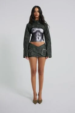 Jaded London Assassin Micro Mini Skirt -JADEDLDN Sales JADEDWWE COMRESHOOTS1075