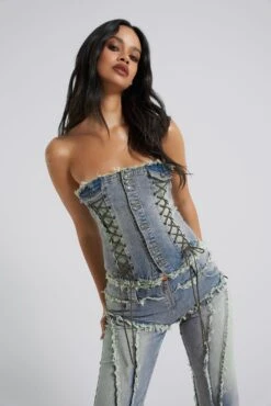 Jaded London Get Riding 5 In 1 Detachable Denim Jumpsuit -JADEDLDN Sales JADEDWWE COMRESHOOTS3818