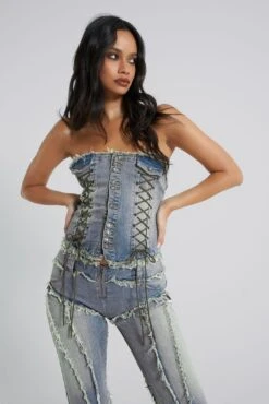 Jaded London Get Riding 5 In 1 Detachable Denim Jumpsuit -JADEDLDN Sales JADEDWWE COMRESHOOTS3834
