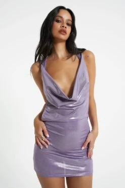 Jaded London 6am Metallic Backless Mini Dress -JADEDLDN Sales JADEDWWE COMRESHOOTS5450