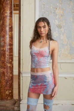 Jaded London Devore Daydream Lace Trim Cami Top 15 Jaded London Devore Daydream Lace Trim Cami Top -JADEDLDN Sales JADED 2605222648